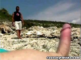 Gay Jocks Gets Horny And Fucked By The Lake